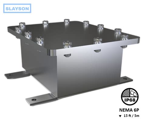 submersible electrical enclosures with cable connectors|6p submersible enclosure.